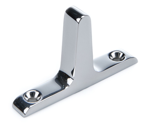Mirror Bracket - Rear View - Bolt-On - 1.75 in Tall - Aluminum - Polished - Each