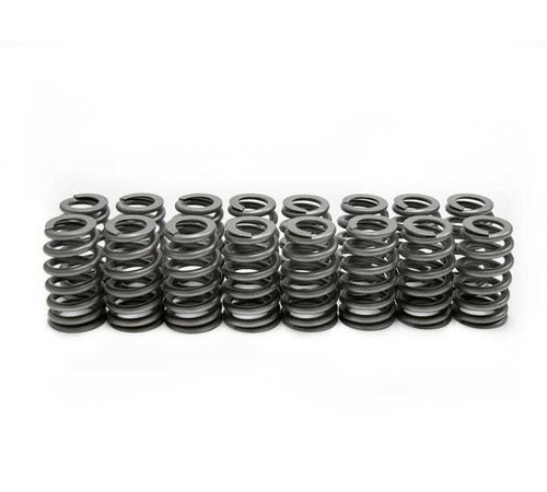 Valve Spring - Ovate Beehive Spring - 330 lb/in Spring Rate - 1.150 in Coil Bind - 1.248 in OD - Set of 16