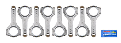 Connecting Rod - Ultra - H Beam - 6.700 in Long - Bushed - 7/16 in Cap Screws - ARPL19 Bolt - Forged - Steel - Big Block Chevy - Set of 8