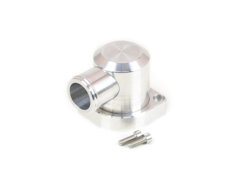 Water Neck - 90 Degree - 1-1/2 in ID Hose - Swivel - O-Ring - Stainless Hardware - Aluminum - Natural - GM LS-Series - Each