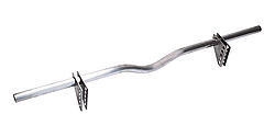Ladder Bar Crossmember - Weld-On - 1.75 x 0.134 in Tubing - 60 in Wide - Steel - Natural - Kit