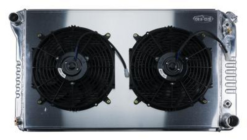 77-87 GM P/U Radiator AT 19in Dual 12in Fans