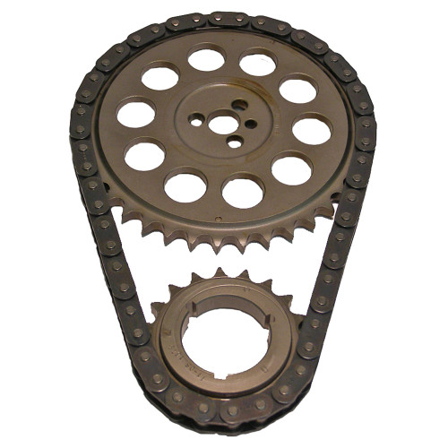Timing Chain Set - Race Billet True Roller - Single Roller - 3 Keyway Adjustable - Steel - Factory Roller - Gen VI - Big Block Chevy - Kit