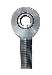 Rod End - Magnum Series - Spherical - 5/8 in Bore - 3/4-16 in Left Hand Male Thread - Jam Nut Included - Chromoly Ball - Chromoly - Zinc Oxide - Each