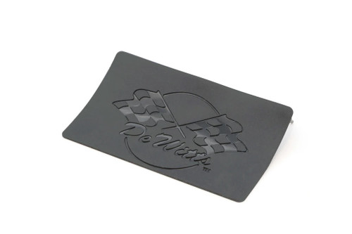 Fan Shroud Air Flap - 3.25 in x 1.9 in - 0.075 in Thick - Hardware Included - Rubber - Black - Each Fan Shroud Air Flap - 3.25 in x 1.9 in - 0.075 in Thick - Hardware Included - Rubber - Black - Each