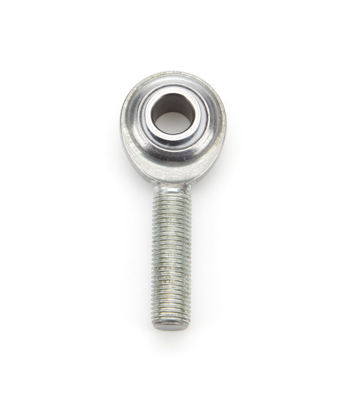 Rod End - Low Friction - Spherical - 0.375 in Bore - 3/8-24 in Left Hand Male Thread - Steel Ball - Steel - Zinc Plated - Each