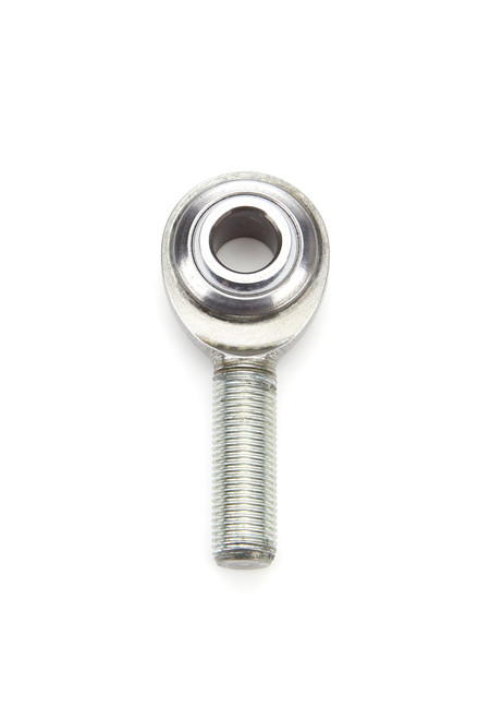 Rod End - Low Friction - Spherical - 0.5 in Bore - 1/2-20 in Left Hand Male Thread - Steel Ball - Steel - Zinc Plated - Each