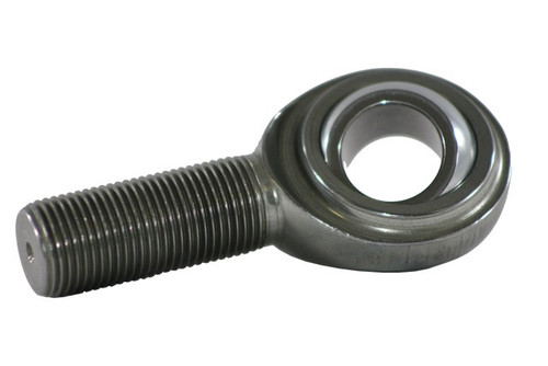 Rod End - Low Friction - Spherical - 0.625 in Bore - 5/8-18 in Right Hand Male Thread - Steel Ball - Steel - Zinc Plated - Each