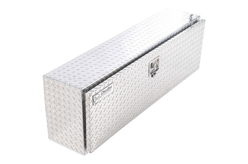Truck Box - Topsider - Toolbox - Single Lid - 48 in Long - 15.5 in Wide - Aluminum - Diamond Plate - Universal - Each