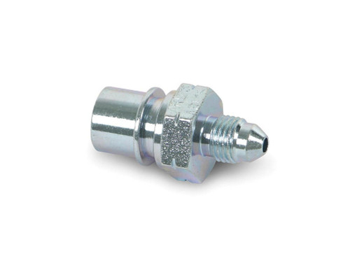 Fitting - Adapter - Straight - 10 mm x 1.00 Female to 3 AN Male - Steel - Zinc Plated - Each