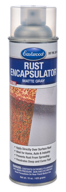Paint - Rust Encapsulator - Safety Gray - 15 oz Aerosol - Each