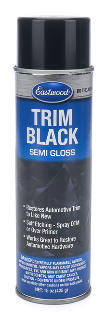 Paint - Trim Black - Semi-Gloss Black - 15 oz Can - Each Paint - Trim Black - Semi-Gloss Black - 15 oz Can - Each