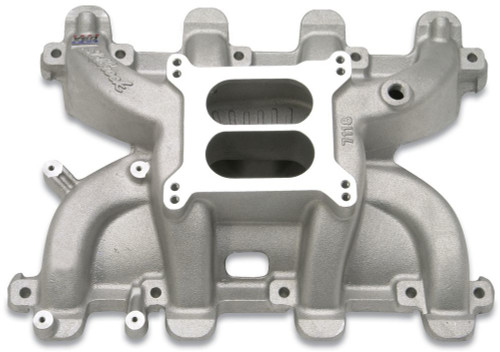Intake Manifold - Performer RPM LS1 - Square Bore - Dual Plane - Cathedral Port - Aluminum - Natural - GM LS-Series - Each