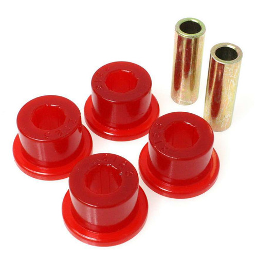 Flanged Bushing - Hyper-Flex - 1.5 in OD - 2.375 in Long x 0.5 in ID Sleeve - Polyurethane / Steel - Black / Cadmium - Kit