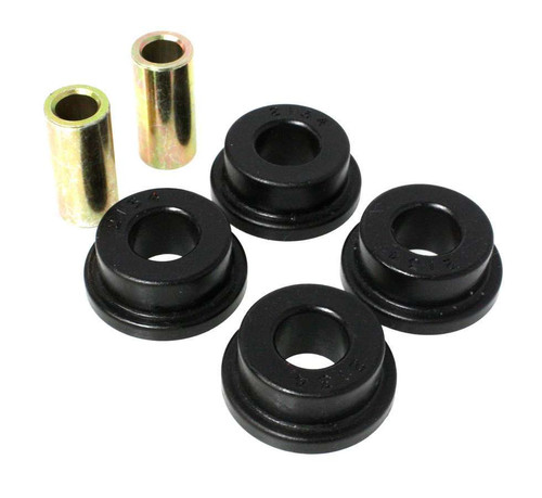 Flanged Bushing - Hyper-Flex - 1.75 in OD - 1.875 in Long x 0.562 in ID Sleeve - Polyurethane / Steel - Black / Cadmium - Kit