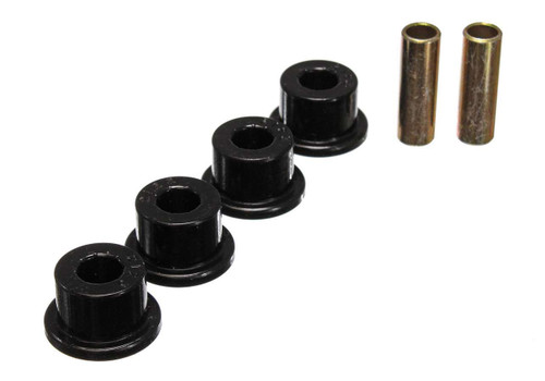 Flanged Bushing - Hyper-Flex - 1.5 in OD - 2.375 in Long x 0.562 in ID Sleeve - Polyurethane / Steel - Black / Cadmium - Kit
