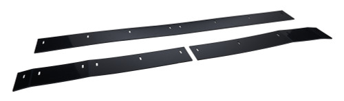 Wear Strip - MD3 - 25.125 in / 25.5 in / 47.5 in - 4 in Tall - 3-Piece - Plastic - Black - IMCA - Street Stock - Each Wear Strip - MD3 - 25.125 in / 25.5 in / 47.5 in - 4 in Tall - 3-Piece - Plastic - Black - IMCA - Street Stock - Each