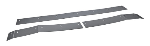 Wear Strip - MD3 - 25.125 in / 25.5 in / 47.5 in - 4 in Tall - 3-Piece - Plastic - Gray - IMCA - Street Stock - Each