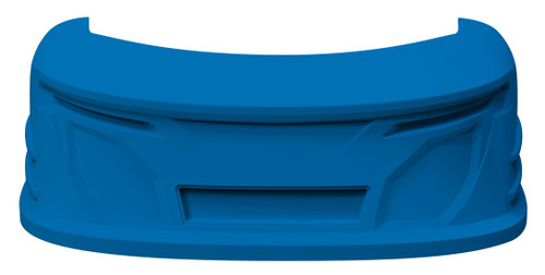 Nose - 2-Piece Complete - Plastic - Chevron Blue - Sport Compact - Kit