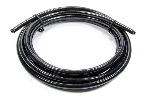 Hose - Series 6000 - 3 AN - 20 ft - Braided Stainless / PTFE - Black - Each