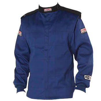 Driving Jacket - GF525 - SFI 3.2A/5 - 2 Layer - Fire Retardant Cotton - Blue - 2X-Large - Each