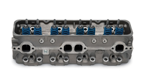 Cylinder Head - Vortec - Assembled - 2.000 / 1.550 in Valves - 185 cc Intake - 66 cc Chamber - 1.320 in Springs - Straight Plug - Cast Iron - Small Block Chevy - Each