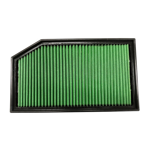 Air Filter Element - Panel - Reusable Cotton - Green - Jeep Gladiator 2020-24 / Jeep Wrangler JL 2018-24 - Each