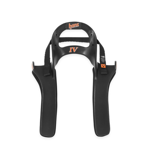 Head and Neck Support - HANS IV - SFI 38.1 - Quick Click Tether - Plastic - Small - Kit