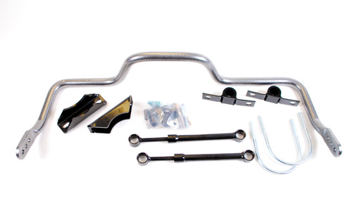 Sway Bar - Big Wig - Rear - 1.313 in Diameter - Polyurethane Bushings - Chromoly - Gray Powder Coat - Ford Fullsize 2011-15 - Kit