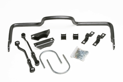Sway Bar - Rear - 1.25 in Diameter - Polyurethane Bushings - Chromoly - Gray Powder Coat - Ford Fullsize Truck 1999-2010 - Kit