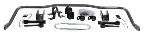 Sway Bar - Rear - 1 in Diameter - Polyurethane Bushings - Chromoly - Gray Powder Coat - Ford Fullsize Truck 2021-22 - Kit