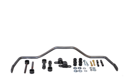 Sway Bar - Rear - 0.75 in Diameter - Polyurethane Bushings - Chromoly - Gray Powder Coat - Jeep Wrangler TJ 1997-2006 - Kit