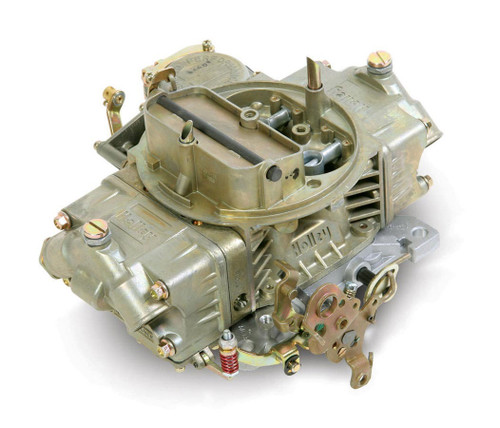 Carburetor - Classic - Model 4160 - 4-Barrel - 750 CFM - Square Bore - Manual Choke - Vacuum Secondary - Dual Inlet - Aluminum - Gold Chromate - Each