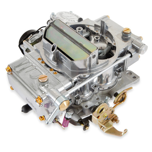 Carburetor - Model 4175 - 4-Barrel - 650 CFM - Spread Bore - Electric choke - Vacuum Secondary - Single Inlet - Aluminum - Polished - Each