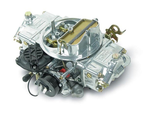 Carburetor - Street Avenger - Model 4150 - 4-Barrel - 870 CFM - Square Bore - Electric Choke - Vacuum Secondary - Dual Inlet - Aluminum - Tumble Polished - Each
