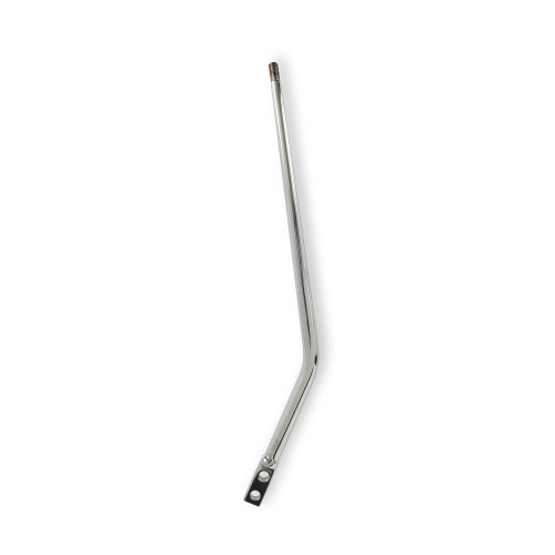 Shifter Stick - Single Bend - 16 in Length - 3/8-16 in Thread - Steel - Chrome - Universal - Each