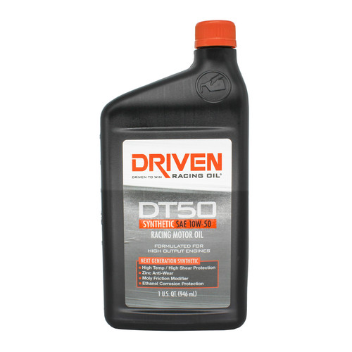 Motor Oil - DT50 - 10W50 - Synthetic - 1 qt Bottle - Each