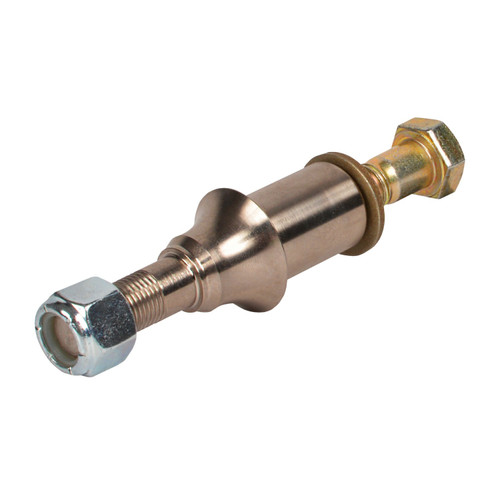 Shock Mount Stud - Adapter - 1/2-20 in Thread Male to 1/2-13 in Thread Female - 3-5/16 in Long - Steel - Nickel Plated - Each