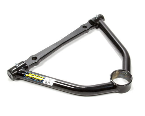 Control Arm - Tubular - Standard Bushing Style - Upper - 8.5 in Long - 0 Degree - Screw-In Ball Joint - Steel - Black Powder Coat - Each