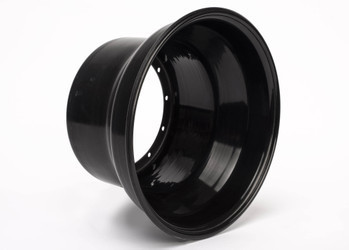 Wheel Shell - Inner or Outer - 10 x 5 in - Aluminum - Black Powder Coat - Each