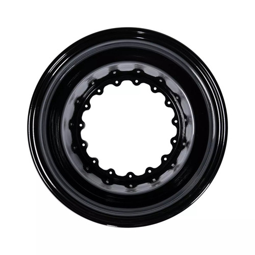 Wheel Shell - Outer - 15 x 9 in - Aluminum - Black Powder Coat - Each