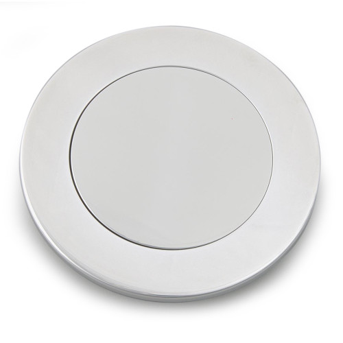 Horn Button - Aluminum - Polished - Lecarra 9-Bolt Steering Wheels - Each