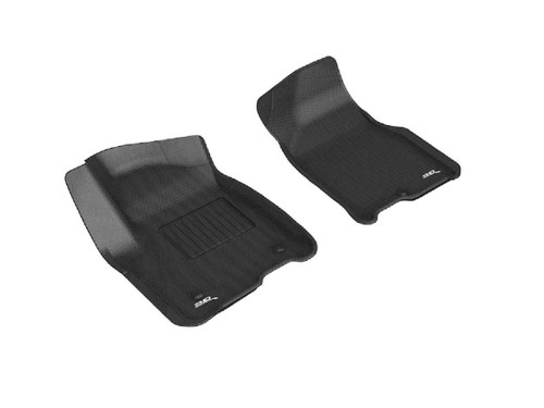 Floor Liner - All Weather - Front - Plastic - Black / Textured - GM Fullsize SUV 2021 - Kit