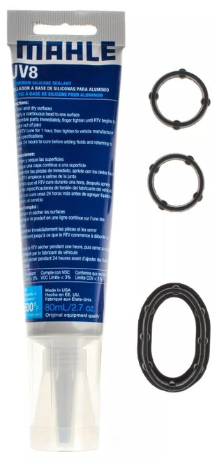 Oil Pan Gasket - O-Rings / RTV Included - Rubber - GM GenV LT-Series - Kit