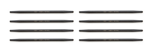Pushrod - 9.850 in Long - 7/16 in Diameter - 0.165 in Thick Wall - Swedged Ends - Chromoly - Set of 8