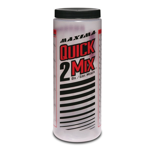 2-Stroke Mixing Bottle - Quick 2 Mix - oz / mL/CC / Ratio - Plastic - Clear - Each