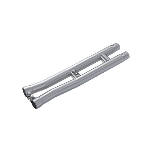 Exhaust H-Pipe - Armor Plus Series - 2.5 in Diameter - Stainless - Natural - Ford Mustang 2015 - Each