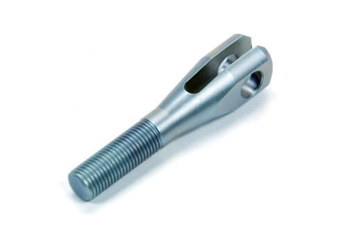 Rod End - Clevis - 5/16 in Bore - 3/8-24 in Right Hand Male Thread - 0.193 in Slot - Chromoly - Cadmium - Each
