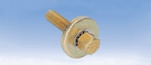 Harmonic Balancer Bolt - 7/16-20 in Thread - 2.000 in Long - 3/4 in Head - Washer Included - Steel - Cadmium - Small Block Chevy - Each Harmonic Balancer Bolt - 7/16-20 in Thread - 2.000 in Long - 3/4 in Head - Washer Included - Steel - Cadmium - Small Block Chevy - Each