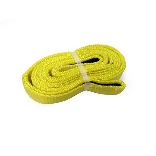 Tow Strap - ATV Strap - 1 in Wide - 8 ft Long - 7200 lb Capacity - Nylon - Yellow - Each